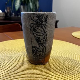 Wood-fired tumbler item