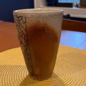 Wood-fired tumbler item