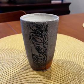 Wood-fired tumbler item