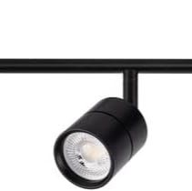 2 x Black Track Light Kit 4-Light Bulb item