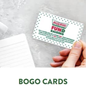 BOGO Fundraising Card item