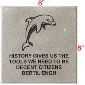 8x8 Personalized Brick – $500 Donation item