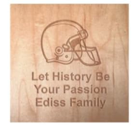 BONUS: 4x4 Personalized Replica Plank – $20 Donation item