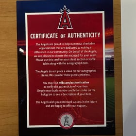 Angels Baseball Autographed Jose Soriano Photo item