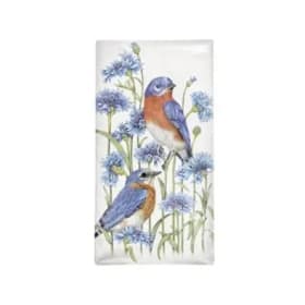 Meadow Bluebird Bagged Towel item