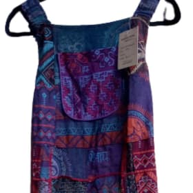 Funky, Adorable, Patchwork Overalls item