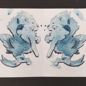 #103 Sea Lion by Erin Quarles, 12th Grade item