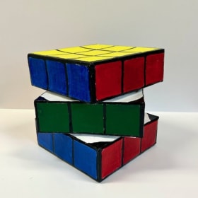 #111 Rubix Cube by Zoey Chea, 9th Grade item