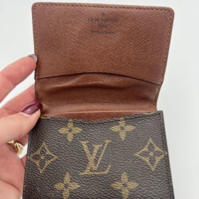 #51 Vintage Louis Vuitton Business Card Holder item