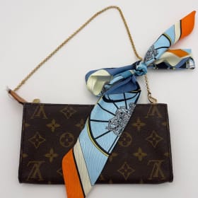 #55 Vintage Louis Vuitton Zip Pouch item