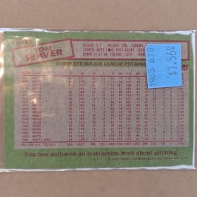 1985 Topps Baseball Tom Seaver 670 item