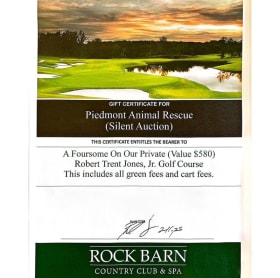 Elite Tee Time: Foursome at Rock Barn Country Club item