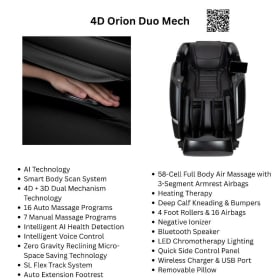2-33 Luxury Heaven: Osaki 4D Massage Chair - Valued $22000 item