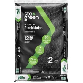 10 Bags of Black Mulch   (2 C.F. per bag) item