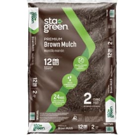 Brown Mulch (Price is for a bag containing 2 C.F. ) item