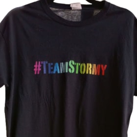 GO Magazine + Team Stormy T-Shirt item