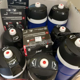 Lot de 2 gourdes d'eau - format vélo item