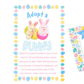 Adopt a bunny (bunny gram) item