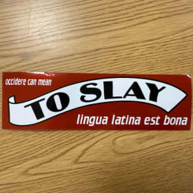 Occidere To Slay Sticker item