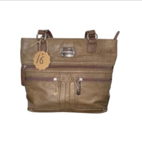 #16 Stone Mountain Brown Leather Purse item