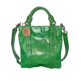 #25 Presa Green Leather Bag item