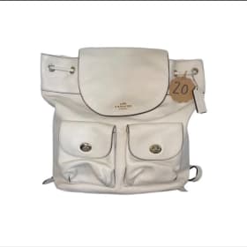 #20 Coach Billi White Chalk Backpack item