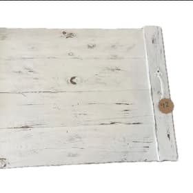 #42 Stove Cover Distressed White item