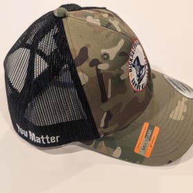 Embroidered HicksStrong Trucker Hat - Camo item