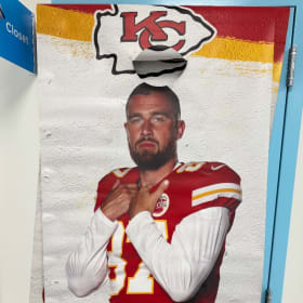 Travis Kelce Tunnel Runout Banner item
