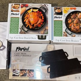 Cast Iron cooking set item