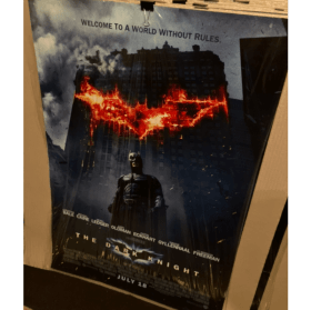 THE DARK KNIGHT (2008) POSTER BATMAN JOKER SOME DAMAGE 27x40 item