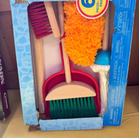 kids cleaning toy item