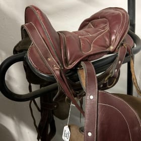 13" Calvary style saddle- no brand item