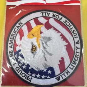Proud to be an American patch. item