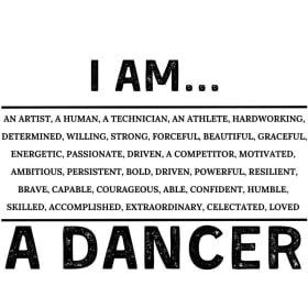 I AM A DANCER T-Shirt item