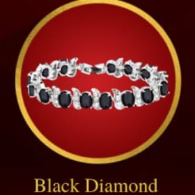 Timeless & Classic Black Diamond Bracelet item