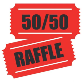 SLEEVE- 50/50 Raffle Tickets item