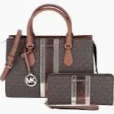 Michael Kors Sheila Medium with Matching Large Wallet item