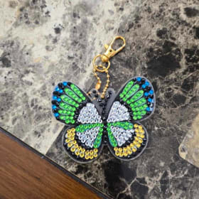 Butterfly Keychain - made by girl member item