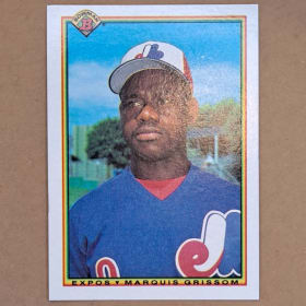 1990 Bowman Marquis Grissom 115 item
