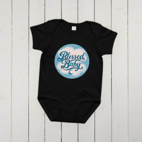Blessed Baby (blue clouds) item