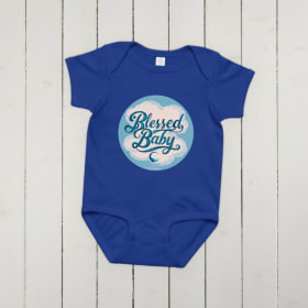 Blessed Baby (blue clouds) item