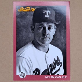 1991 Studio Nolan Ryan #128 item