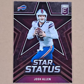 2023 Donruss Elite "Star Status" (Pink) Josh Allen #4 item