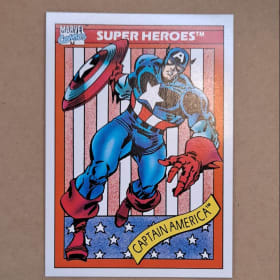 1990 Marvel Universe Captain America #1 item