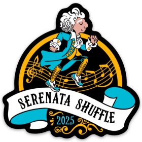 Serenata Shuffle Vinyl Sticker item
