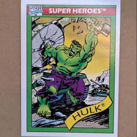 1990 Marvel Universe The Hulk #3 item