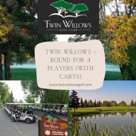Twin Willows Round for 4 item