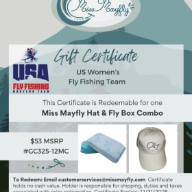 Miss MayFly Hat & Fly Box Combo item