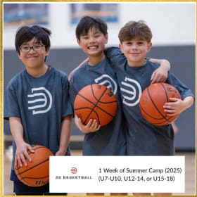 3-06 One Week of Summer Camp at 3DBasketball - Valued $265 item